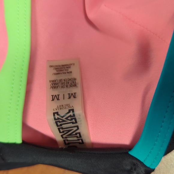 ⭐ Flowy and Strappy VS Pink Swimsuit Top M - Picture 3 of 3